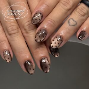 Bronze Cat Eye Dots